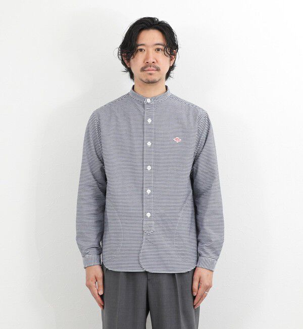 NOLLEY'S goodman「【DANTON/ダントン】DT-B0280OXP BAND COLLAR SHIRT LS 26SS」|シャツ・ブラウス|
