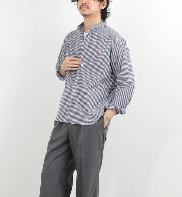 NOLLEY'S goodman「【DANTON/ダントン】DT-B0280OXP BAND COLLAR SHIRT LS 26SS」|シャツ・ブラウス|