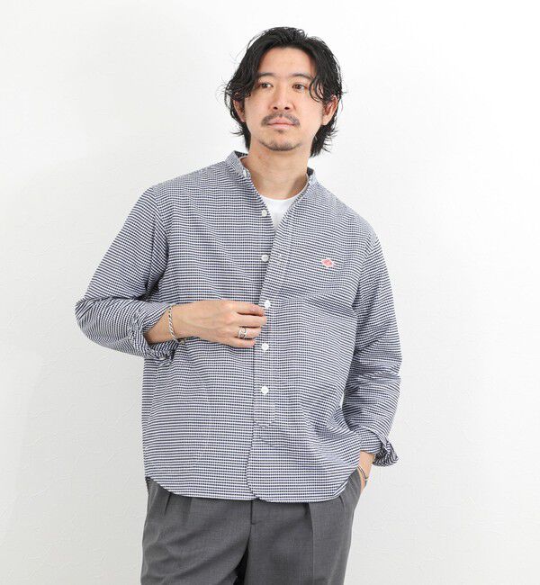 NOLLEY'S goodman「【DANTON/ダントン】DT-B0280OXP BAND COLLAR SHIRT LS 26SS」|シャツ・ブラウス|