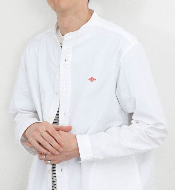 NOLLEY'S goodman「【DANTON/ダントン】DT-B0280SOX BAND COLLAR SHIRT LS 26SS」|シャツ・ブラウス|
