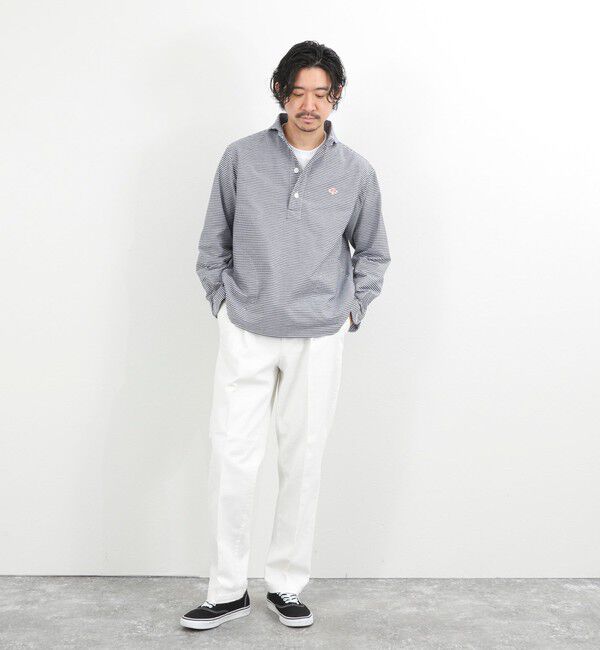 NOLLEY'S goodman「【DANTON/ダントン】DT-B0282OXP ROUND COLLAR P.O SHIRT LS 26SS」|シャツ・ブラウス|