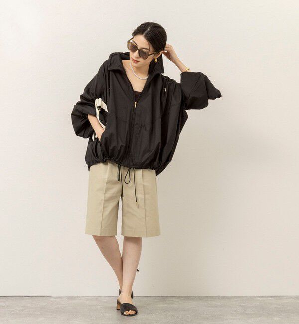 MAQWEL「《セットアップ対応》【MAQWEL/マクウェル】ウォッシャブルシアーブルゾン」|ブルゾン・スタジャン|