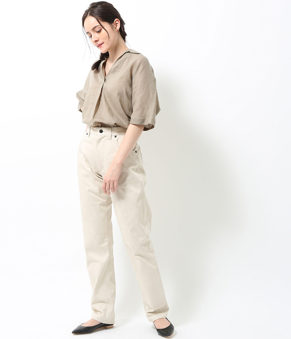 SALON adam et rope'「【ANATOMICA】別注 618 MARILYN II SATIN」|デニム|