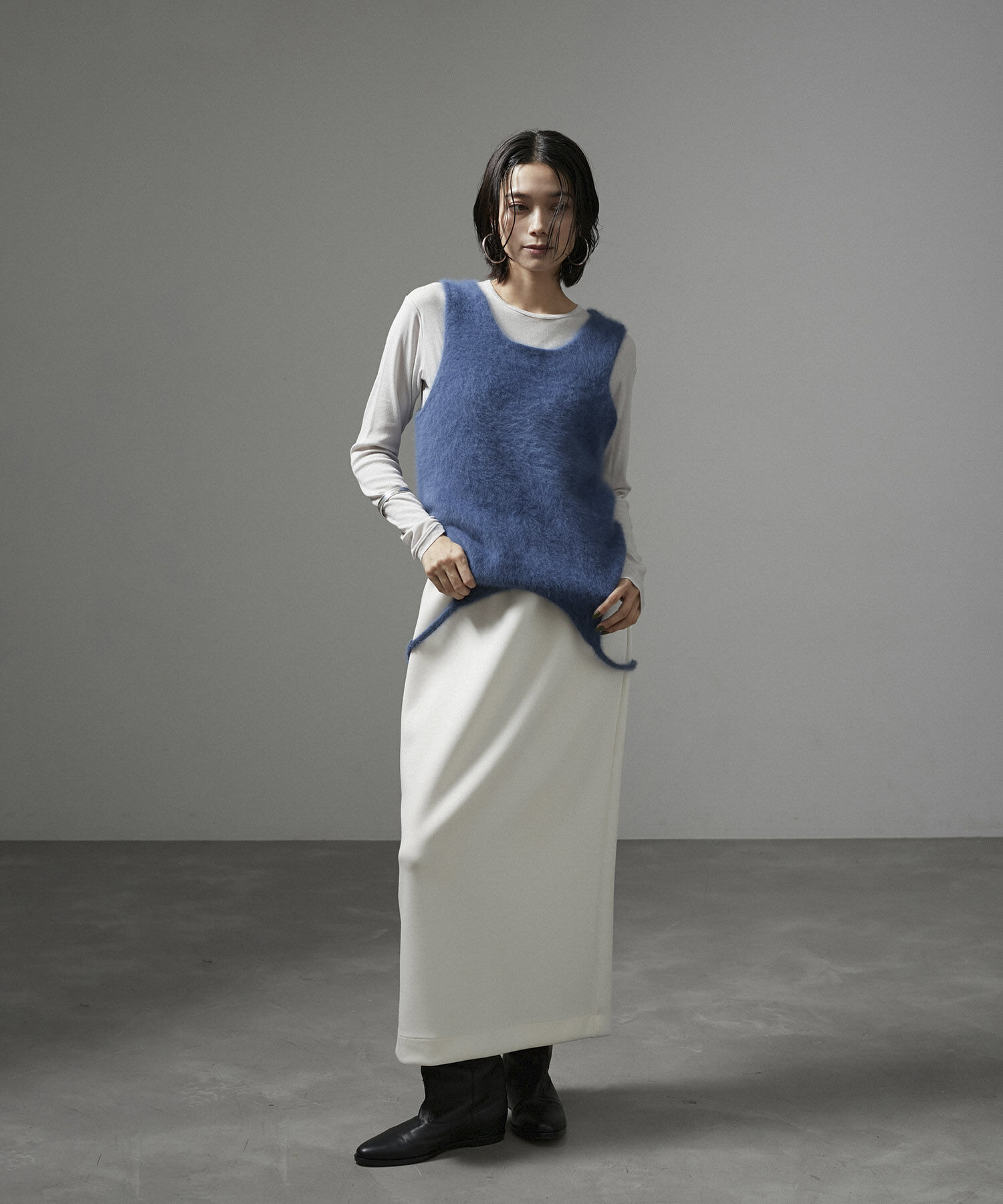 SALON adam et rope'「【セットアップ対応】コンフィーナロースカート」|スカート|