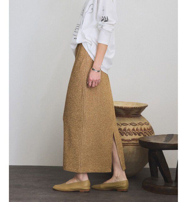 SALON adam et rope'「シャイニージャカードナロースカート」|スカート|