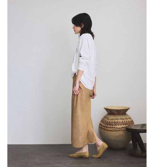 SALON adam et rope'「シャイニージャカードナロースカート」|スカート|