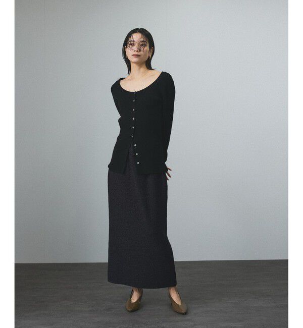 SALON adam et rope'「シャイニージャカードナロースカート」|スカート|