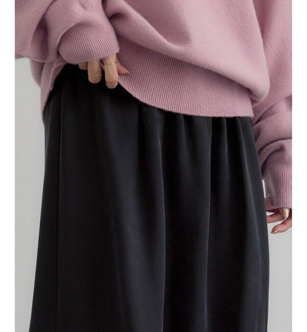 SALON adam et rope'「フレンチレースパネルスカート」|スカート|