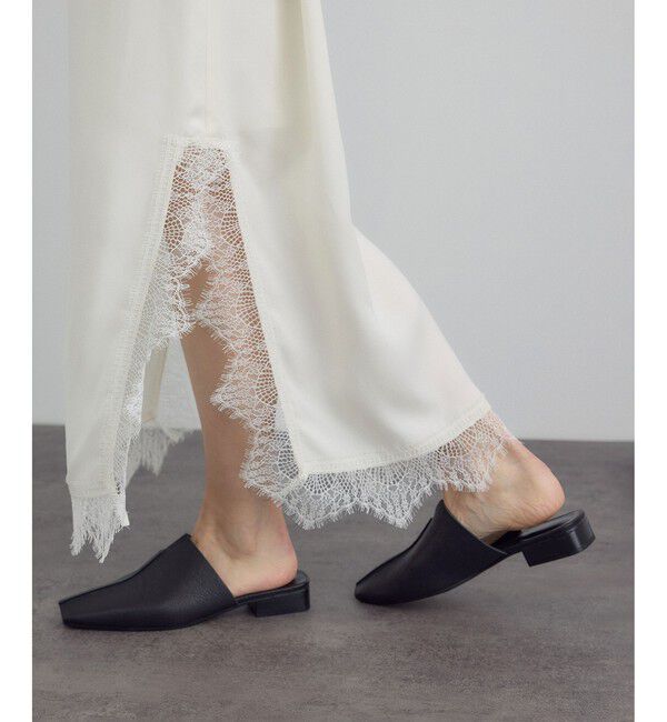 SALON adam et rope'「フレンチレースパネルスカート」|スカート|