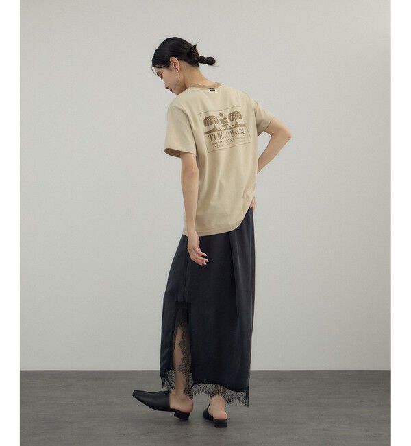 SALON adam et rope'「フレンチレースパネルスカート」|スカート|