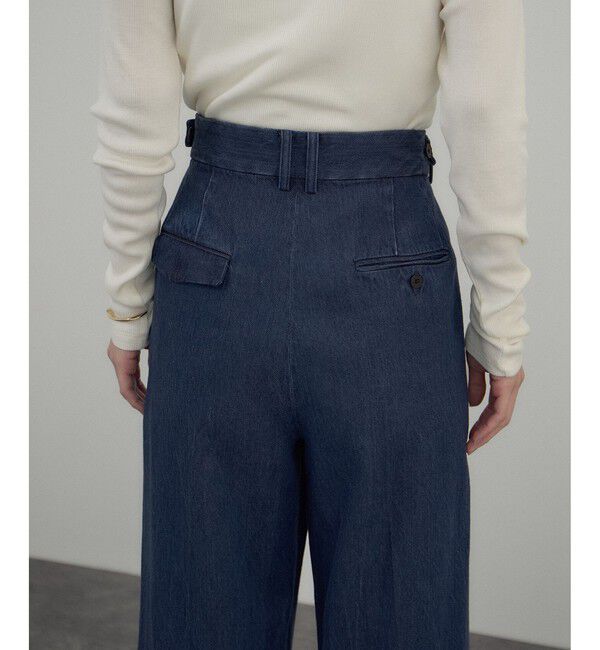 SALON adam et rope'「デニムSTYLE UP TACK PANTS」|デニム|