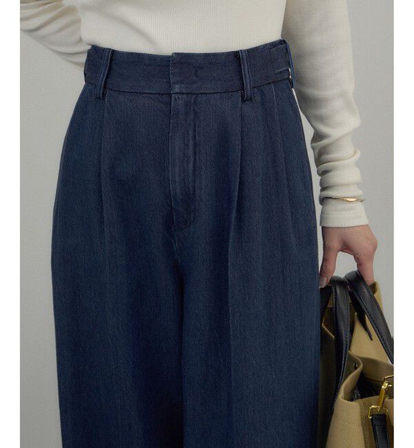 SALON adam et rope'「デニムSTYLE UP TACK PANTS」|デニム|