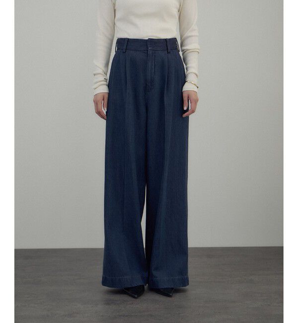 SALON adam et rope'「デニムSTYLE UP TACK PANTS」|デニム|