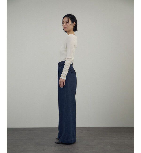 SALON adam et rope'「デニムSTYLE UP TACK PANTS」|デニム|