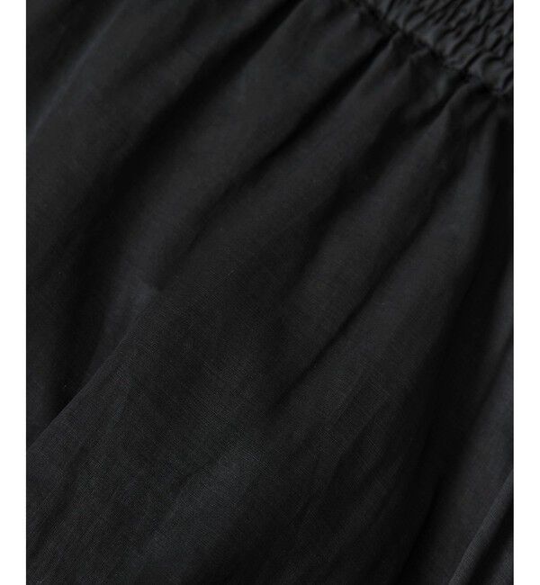 SALON adam et rope'「【WEB限定】コットンオーガンジーギャザースカート」|スカート|