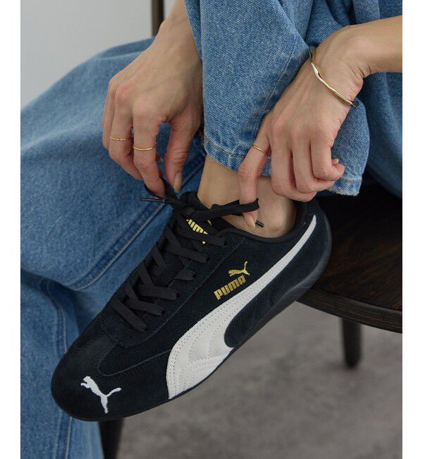 SALON adam et rope'「【PUMA/プーマ】SPEEDCAT OG / スピードキャット」|スニーカー|ブラック(01)