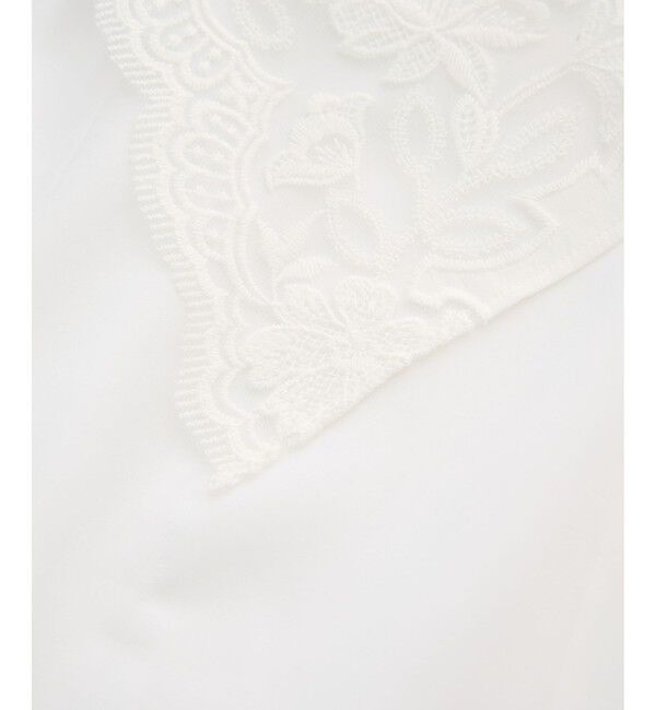 ROPE「レースカラープルオーバーブラウス」|シャツ・ブラウス|