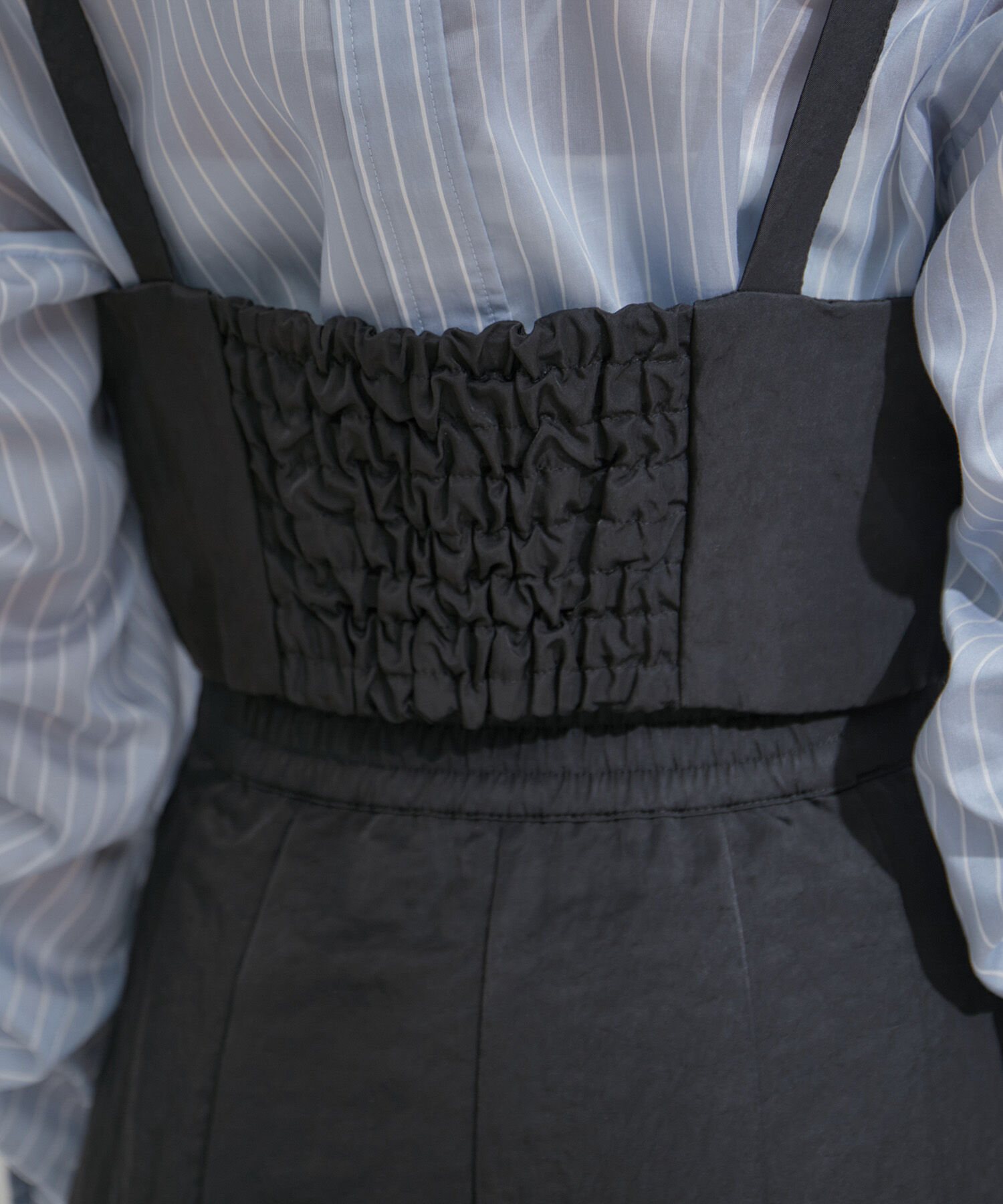 VIS「【セットアップ対応】ナイロンビスチェ【洗える】」|キャミソール|