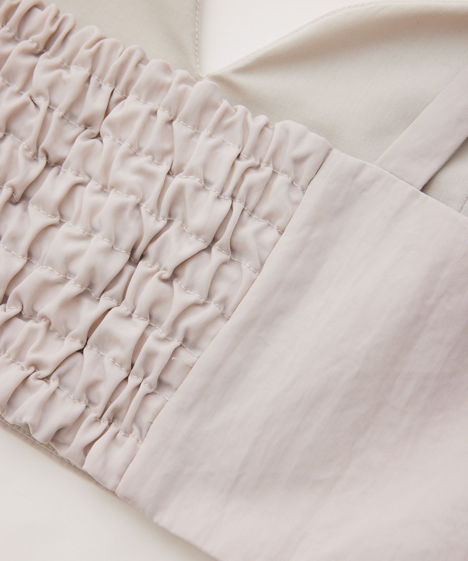 VIS「【セットアップ対応】ナイロンビスチェ【洗える】」|キャミソール|