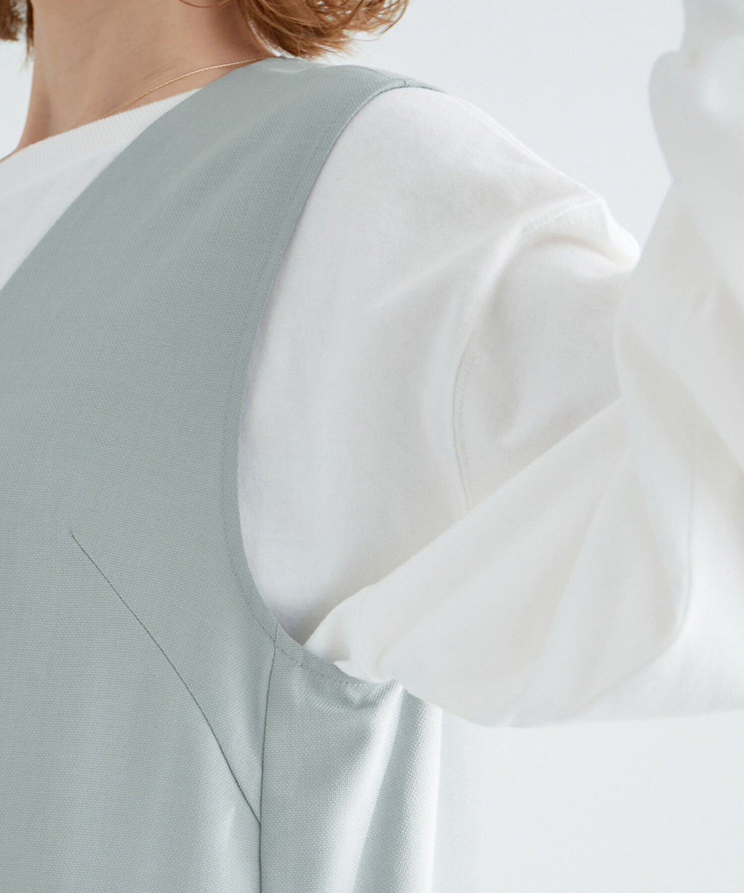 Rope&rsquo;Picnic「ジレジャンパースカート/UVカット・接触冷感・リンクコーデ」|ジャンパースカート|