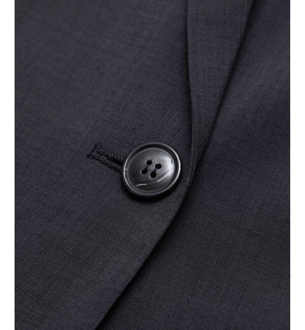 Rope&rsquo;Picnic「【接触冷感・UVカット・速乾】【リネンライク・シリーズ】シアーハーフスリーブジャケット/セットアップ」|テーラードジャケット|