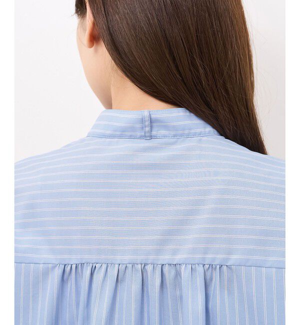 Rope&rsquo;Picnic「【防シワ】リボンフレンチスリーブシャツ」|シャツ・ブラウス|