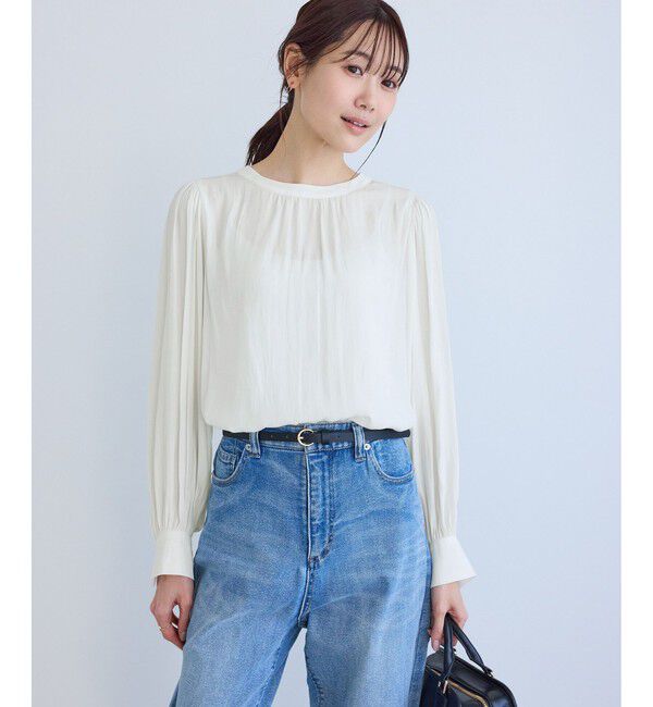 Rope&rsquo;Picnic「ボリュームスリーブブラウス」|シャツ・ブラウス|