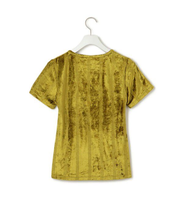 ADAM ET ROPE'「【Miller for ADAM ET ROPE'】別注 ベロアスクエアTee」|Tシャツ・カットソー|