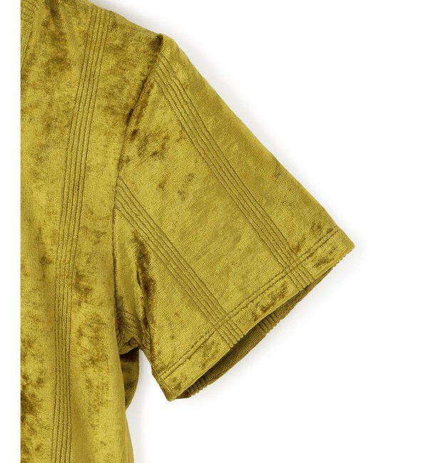 ADAM ET ROPE'「【Miller for ADAM ET ROPE'】別注 ベロアスクエアTee」|Tシャツ・カットソー|