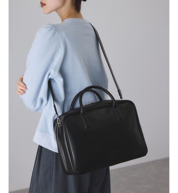 ADAM ET ROPE'「【サステナブル】ロゴボストンビッグバッグ」|ボストンバッグ|