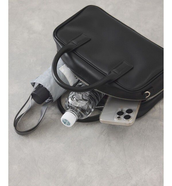 ADAM ET ROPE'「【サステナブル】ロゴスクエアボストンバッグ」|ボストンバッグ|