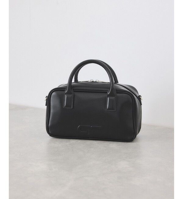 ADAM ET ROPE'「【サステナブル】ロゴスクエアボストンバッグ」|ボストンバッグ|