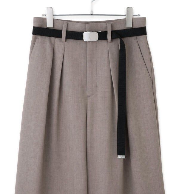 ADAM ET ROPE'「ガチャベルト付2タックスラックス」|スラックス|