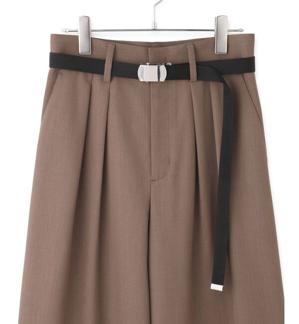 ADAM ET ROPE'「ガチャベルト付2タックスラックス」|スラックス|