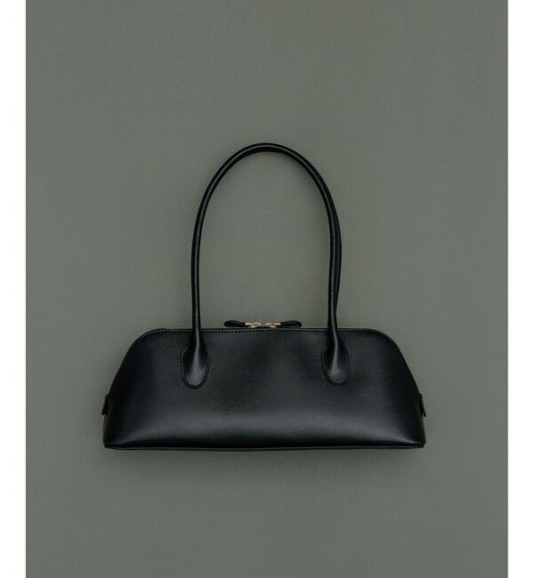 ADAM ET ROPE'「スプリットレザーラウンドボストン」|ボストンバッグ|