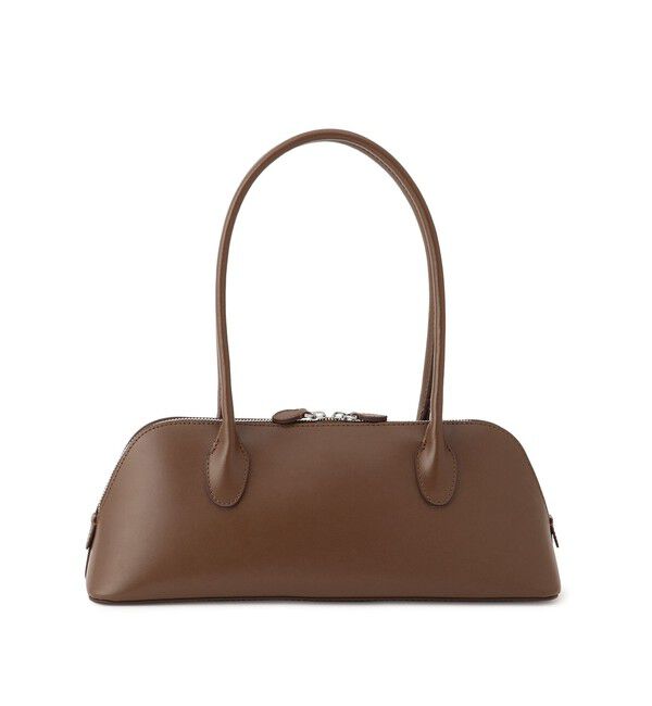 ADAM ET ROPE'「スプリットレザーラウンドボストン」|ボストンバッグ|