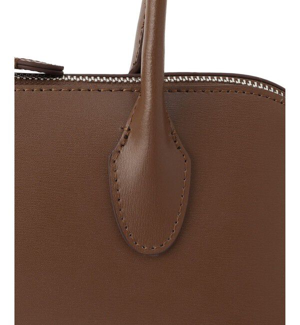 ADAM ET ROPE'「スプリットレザーラウンドボストン」|ボストンバッグ|