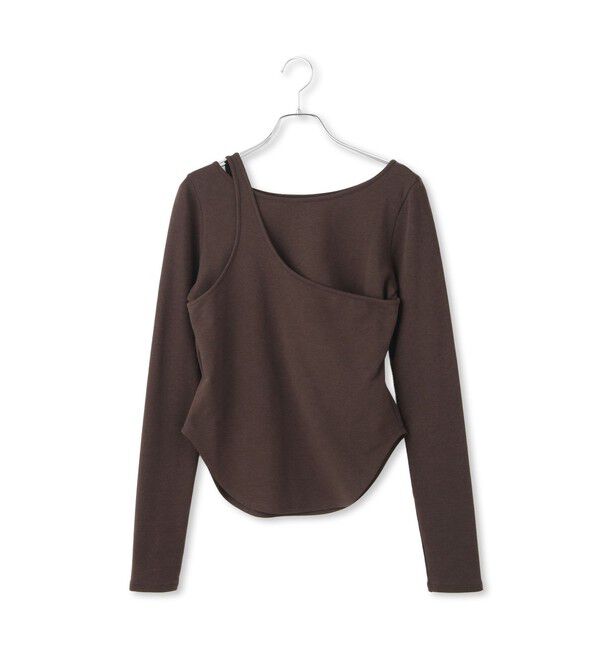 ADAM ET ROPE'「ワンショルダートップス」|Tシャツ・カットソー|