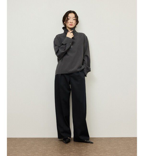 ADAM ET ROPE'「ハーフZIPシャツ」|Tシャツ・カットソー|