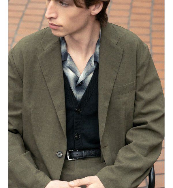 ADAM ET ROPE'「COVEROSS  テーラードジャケット&times;イージースラックス セットアップ」|スーツ|