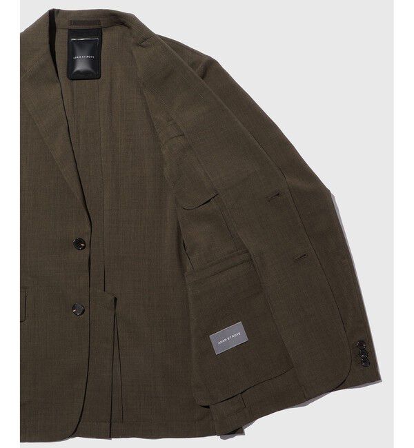 ADAM ET ROPE'「COVEROSS  テーラードジャケット&times;イージースラックス セットアップ」|スーツ|