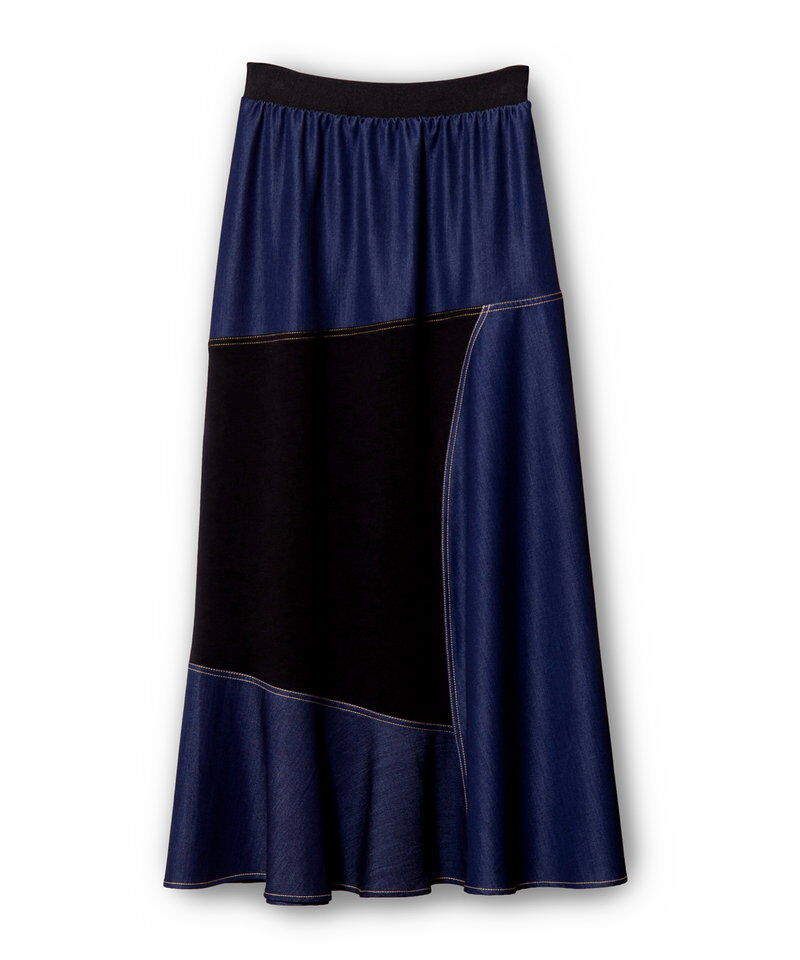  「切替フレアースカート」|フレア|