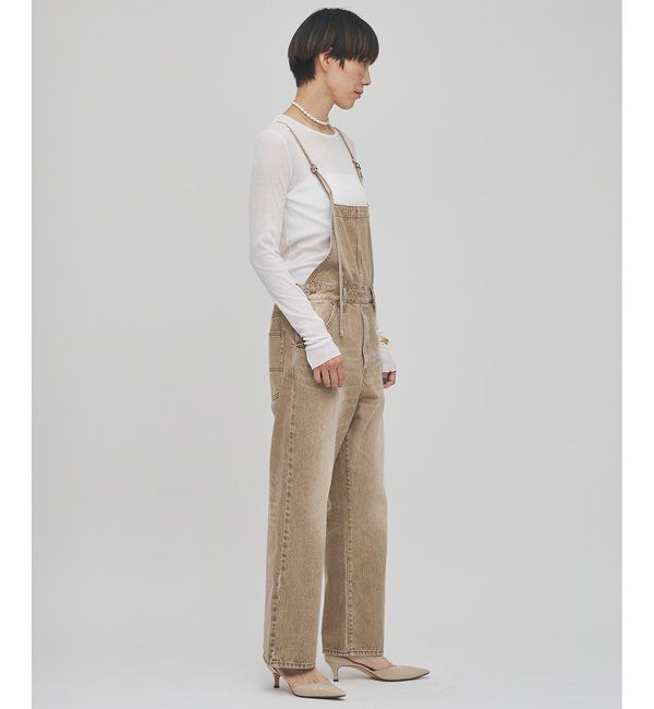  「カラーデニムオールインワン」|ワンピース|