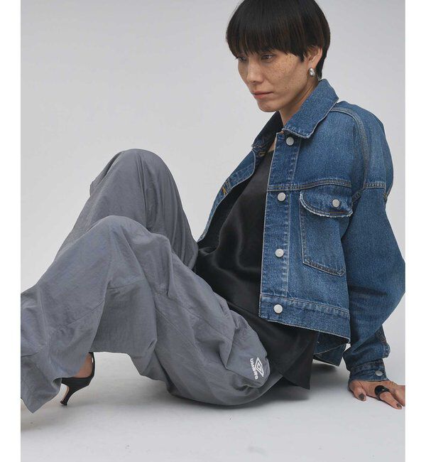  「【umbro&times;Whim Gazette】 トラックパンツ」|チノ|