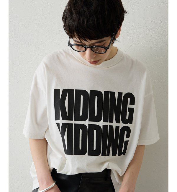  「KIDDINGロゴTシャツ」|Tシャツ・カットソー|
