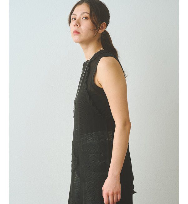  「メッシュレースワンピース」|ワンピース|