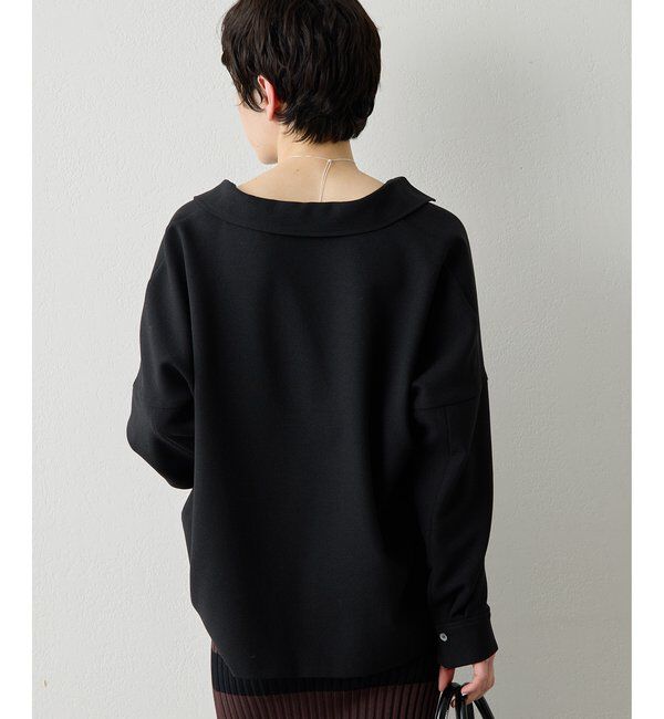  「スキッパージョーゼットブラウス」|シャツ・ブラウス|