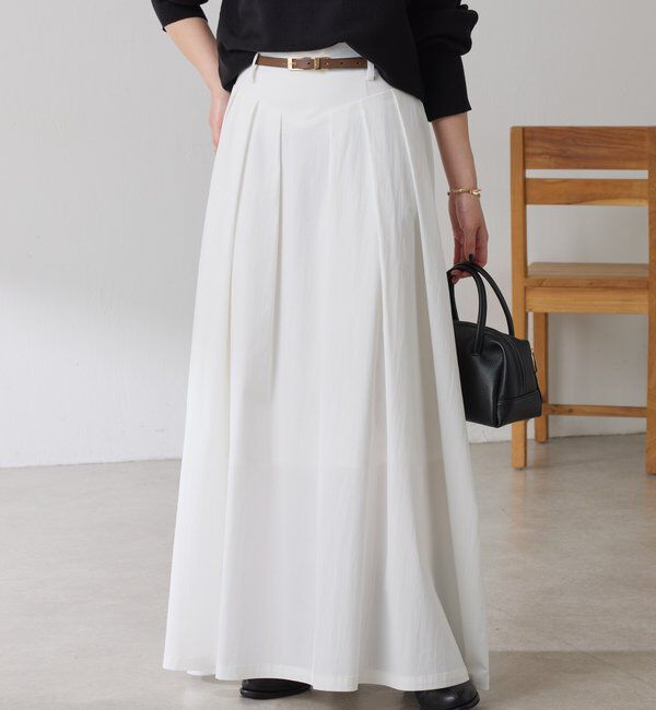 「ボリュームフレアスカート」|スカート|