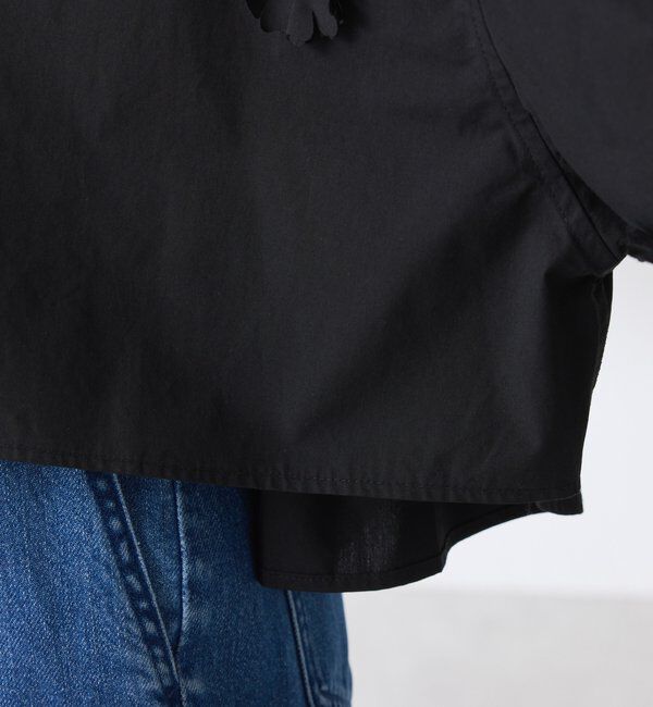  「フラワーモチーフシャツ」|シャツ・ブラウス|