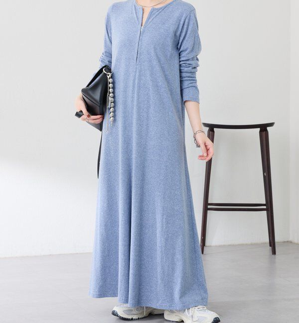  「ネップ調カットワンピース」|ワンピース|